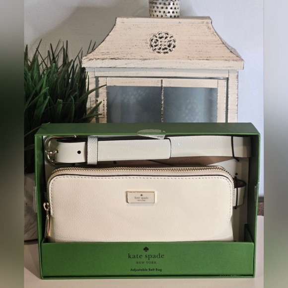 Kate Spade Cream Adjustable Belt Bag - Picture 4 of 7